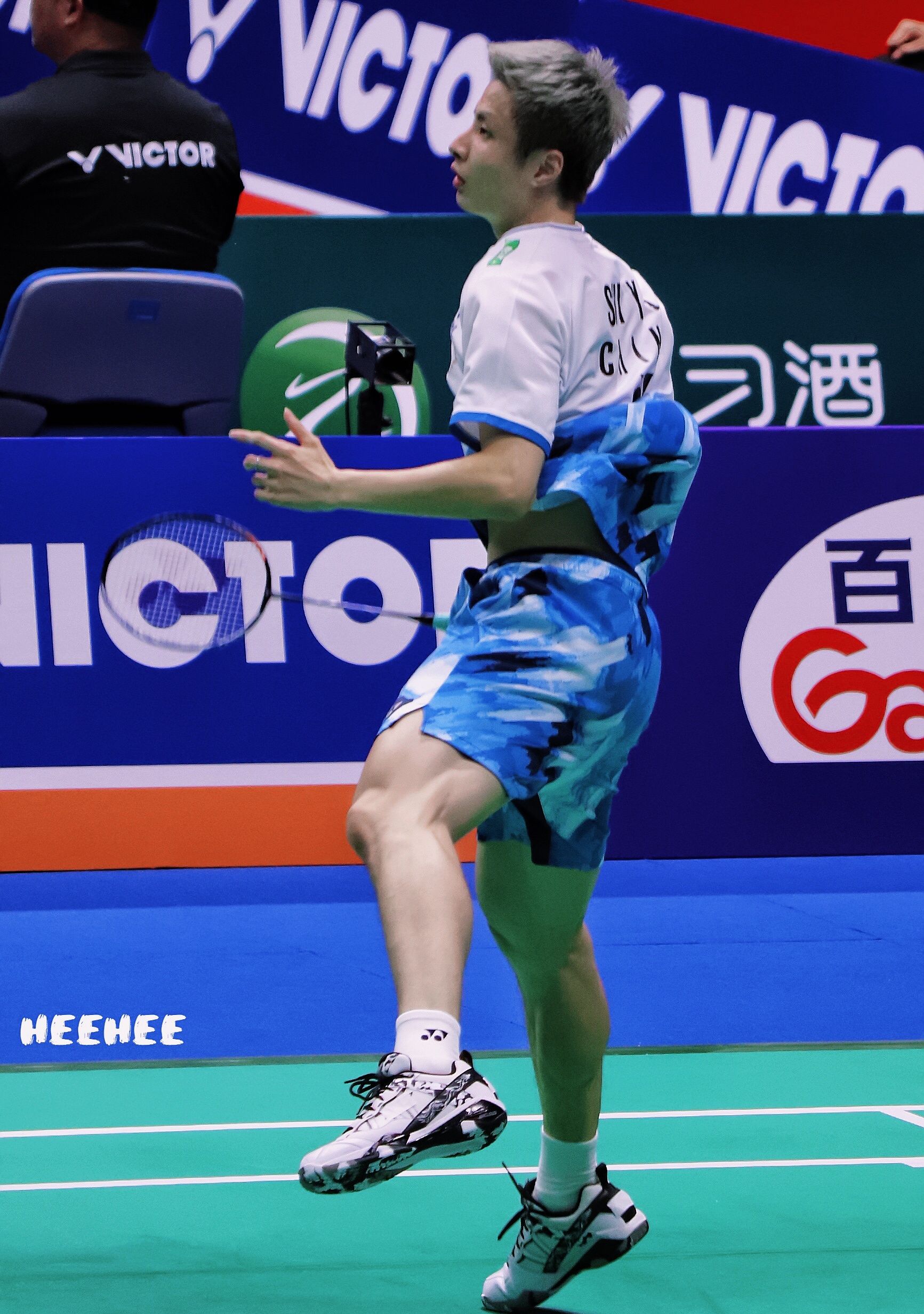 中国队轻取法国队，石宇奇刷新纪录